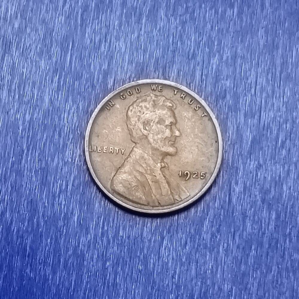1925 LINCOLN WHEAT CENT XF CONDITION BROWN